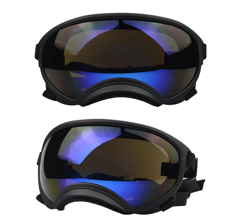 Pet Supplies Medium And Large Dogs Cool Waterproof Windproof Snowproof UV Sun Sunglasses Military Dog Tactical Goggles