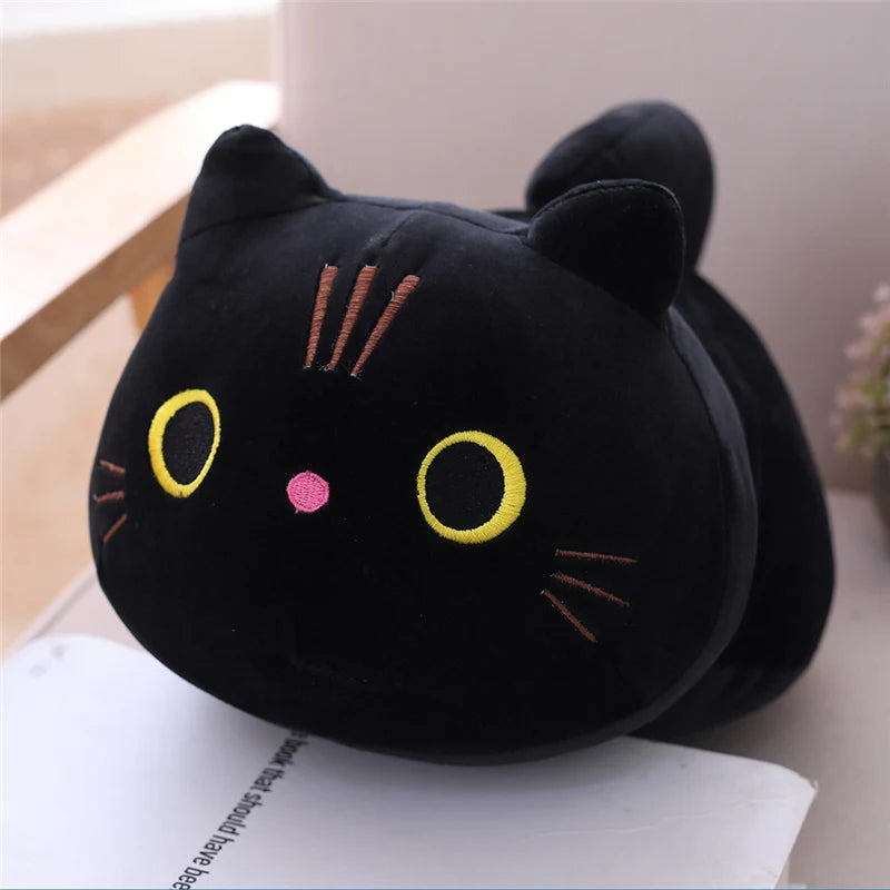 1pc 18-25CM Kawaii Cartoon Animal Plush Toys Black Cat Panda Pig Elephant Frog Dinosaur Stuffed Soft Baby Doll Kids Lovely Gifts